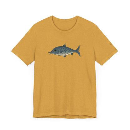The Smiling Medieval Fish Art T-shirt