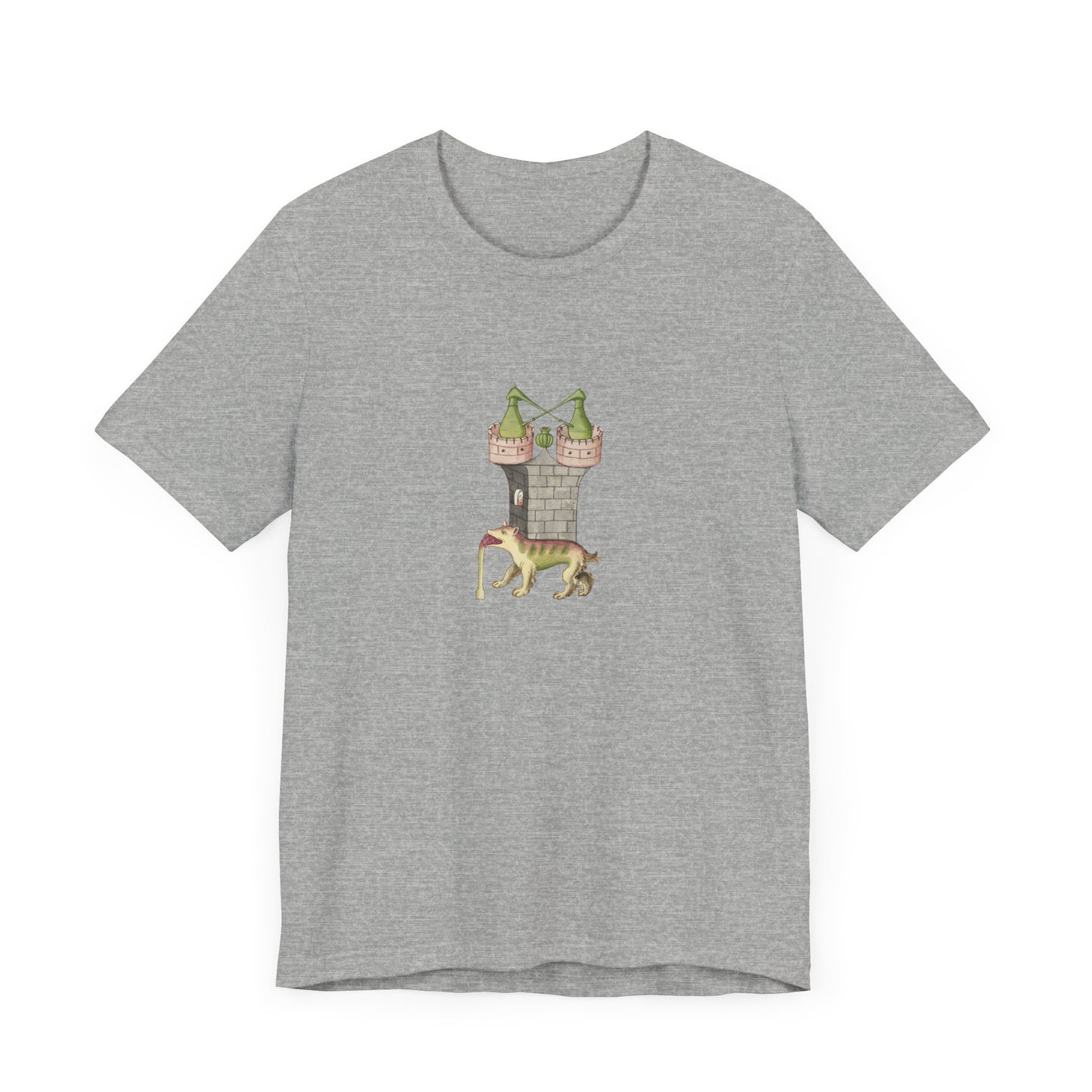 The Alchemical Tower & Vomiting Gold Dog Symbol Tee