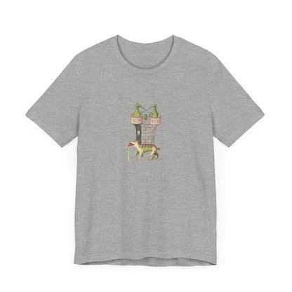 The Alchemical Tower & Vomiting Gold Dog Symbol Tee