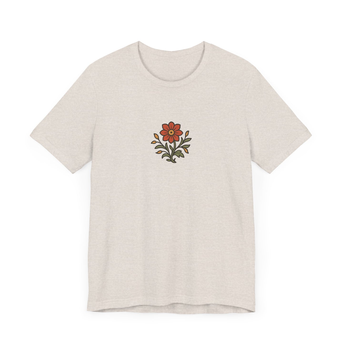 Folk Bloom Emblem, Original series, Medieval Art Tee