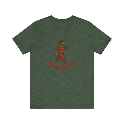 Hanseatic Art, Medieval Plague Doctor with Good Morrow Tee