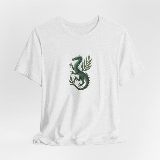 Green Basilisk Art T-shirt