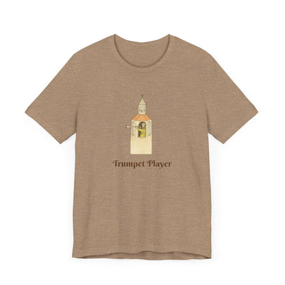 The Trumpet Player, Medieval Career Series, Peter the Bell Tower Herald T-shirt