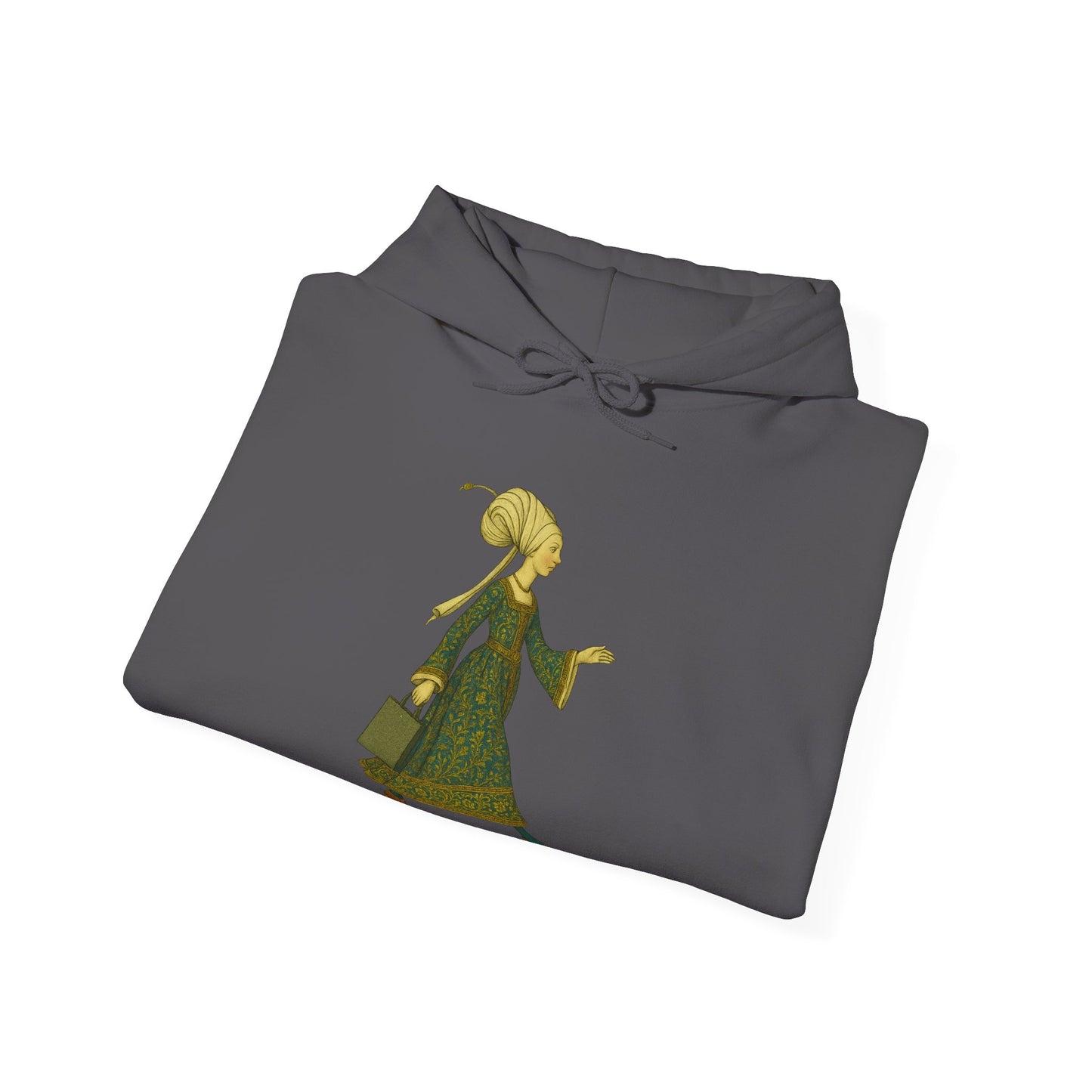 Lady of the Mall – Medieval Fashionista Unisex Hoodie