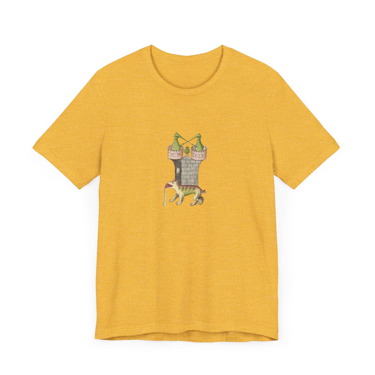The Alchemical Tower & Vomiting Gold Dog Symbol Tee