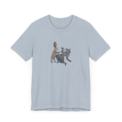 Killer Bunny, Remastered Marginalia Manuscript Art Tee