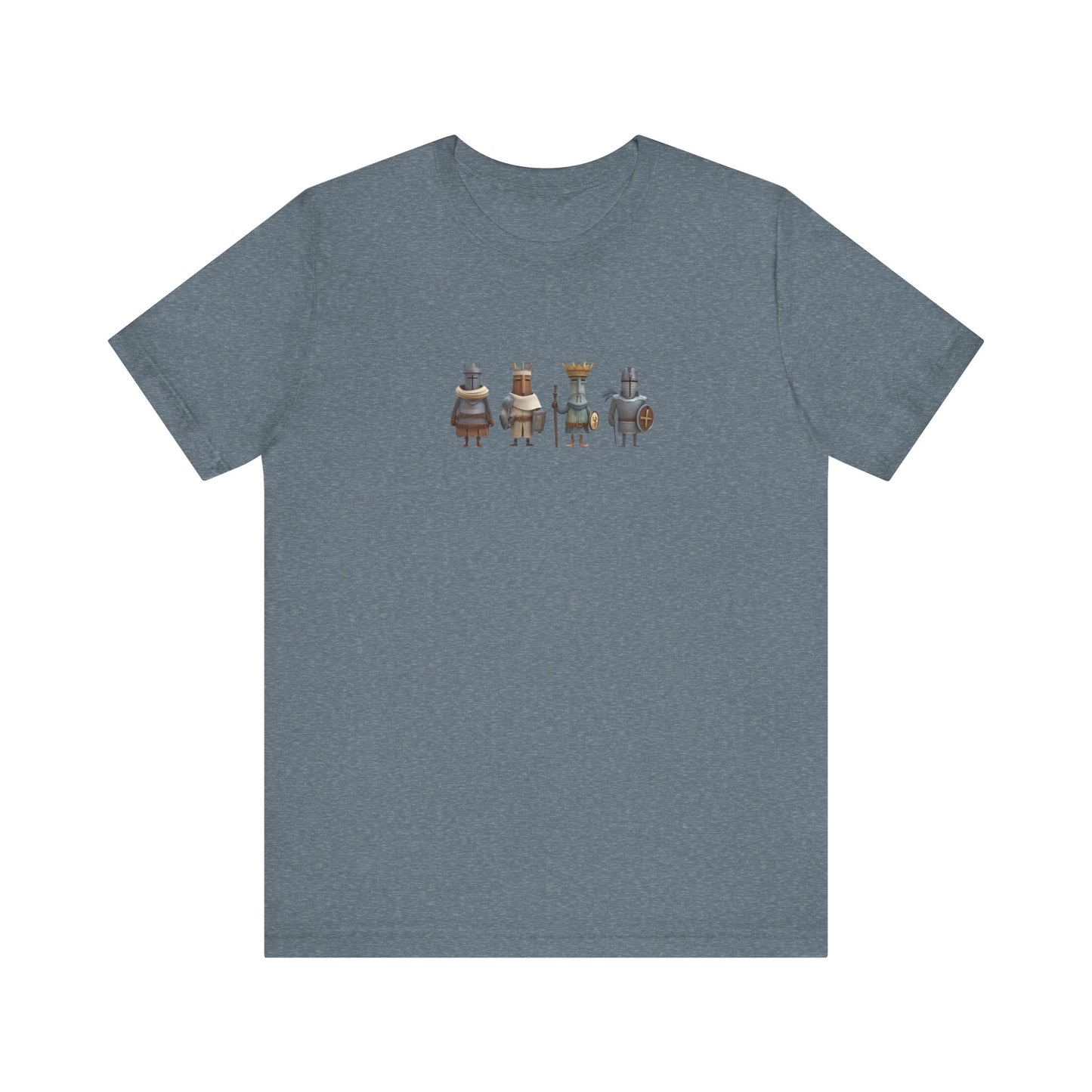 Cute Medieval Knights Team T-shirt