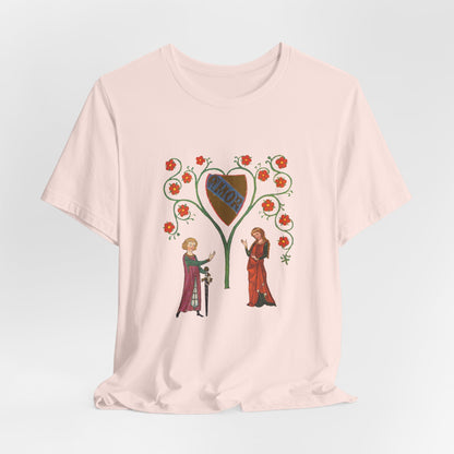 Marginalia Manuscript Romance Art Unisex T-Shirt