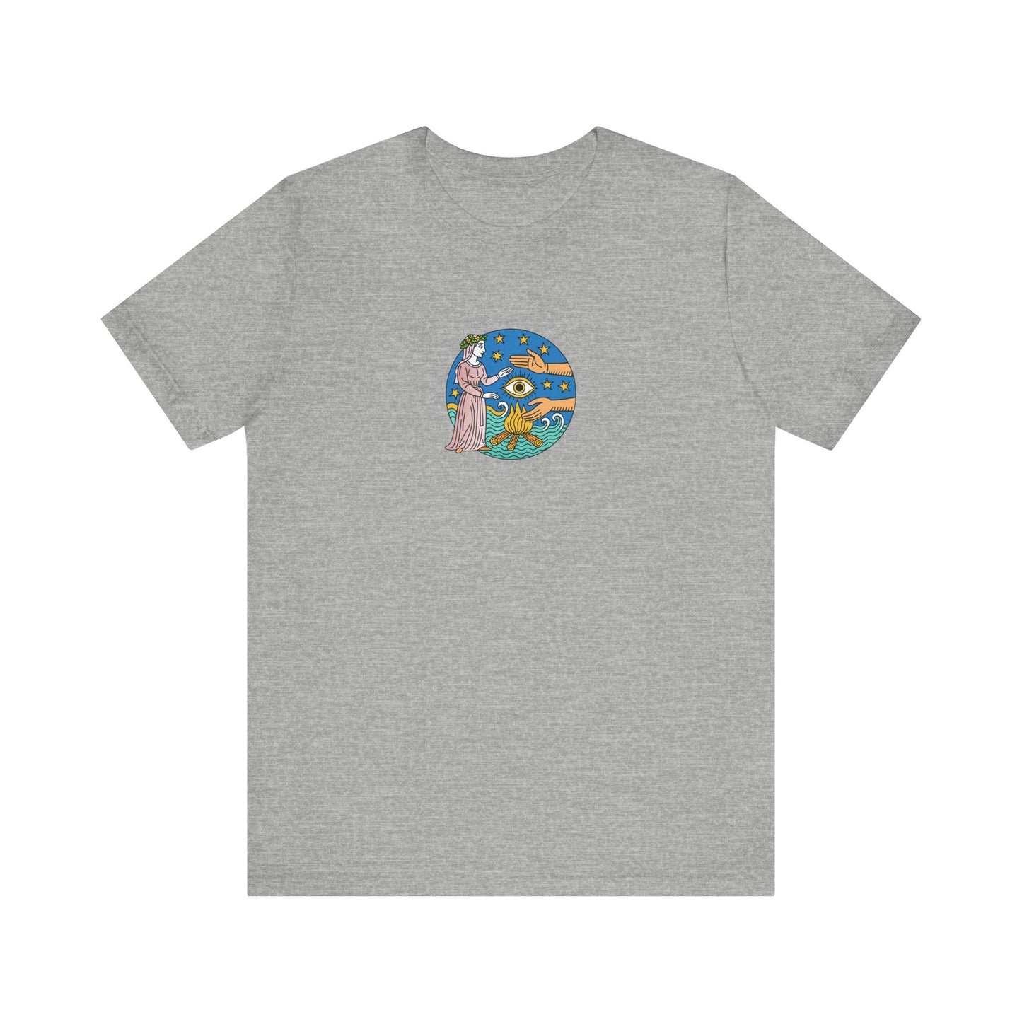 Medieval Mystic Rite of the Firewatcher T-shirt