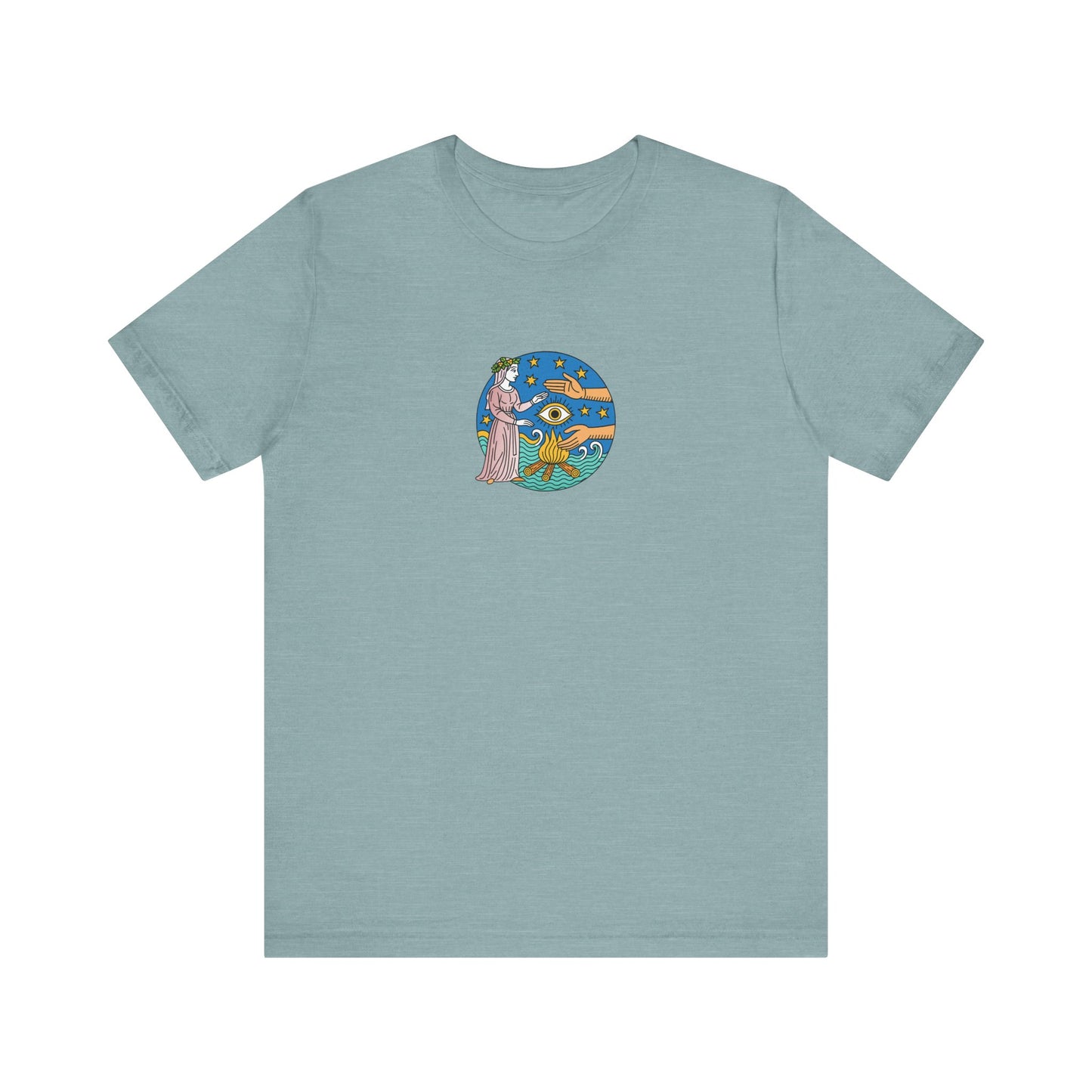 Medieval Mystic Rite of the Firewatcher T-shirt