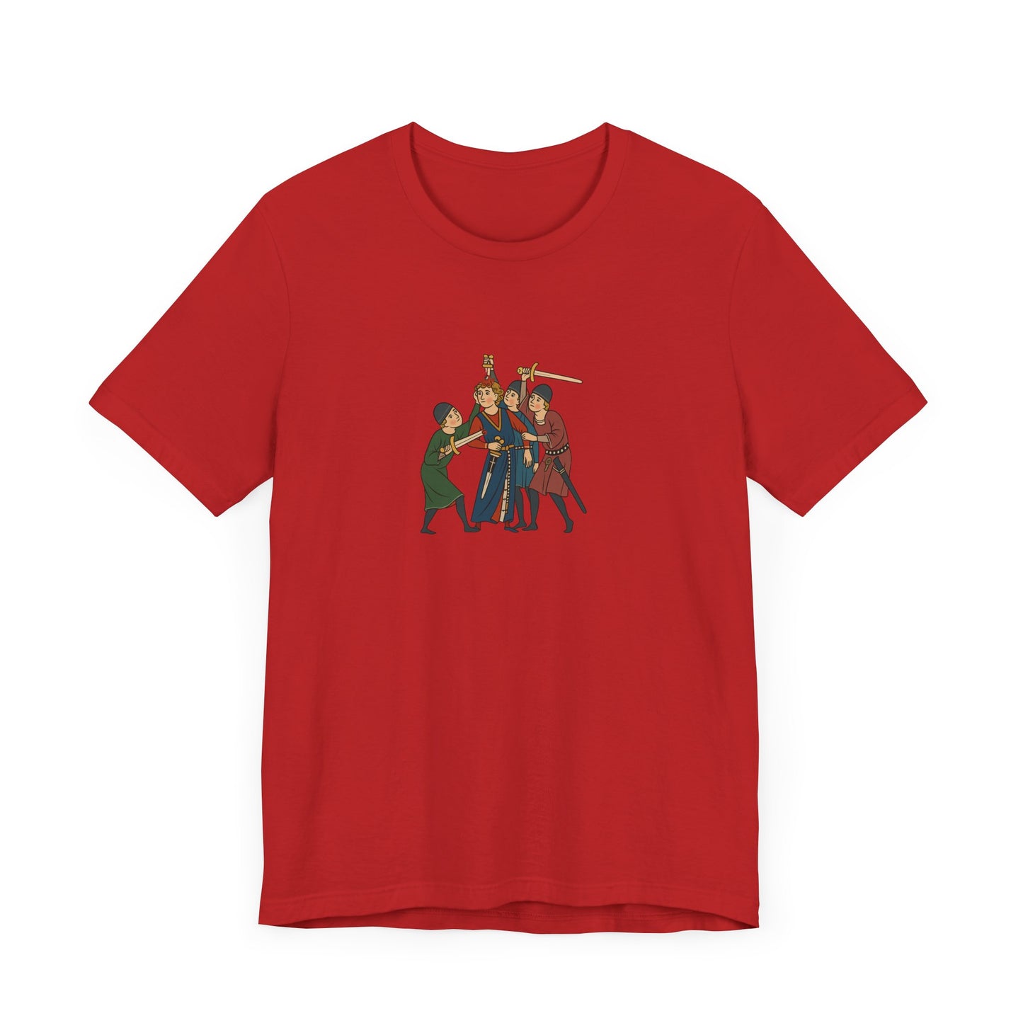 Reinmar von Brennenberg Tapestry, Codex Manesse, Medieval German Art Tee
