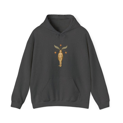 Mandragora Muse, Female Mandrake, Medieval Herb Lore Unisex Hoodie