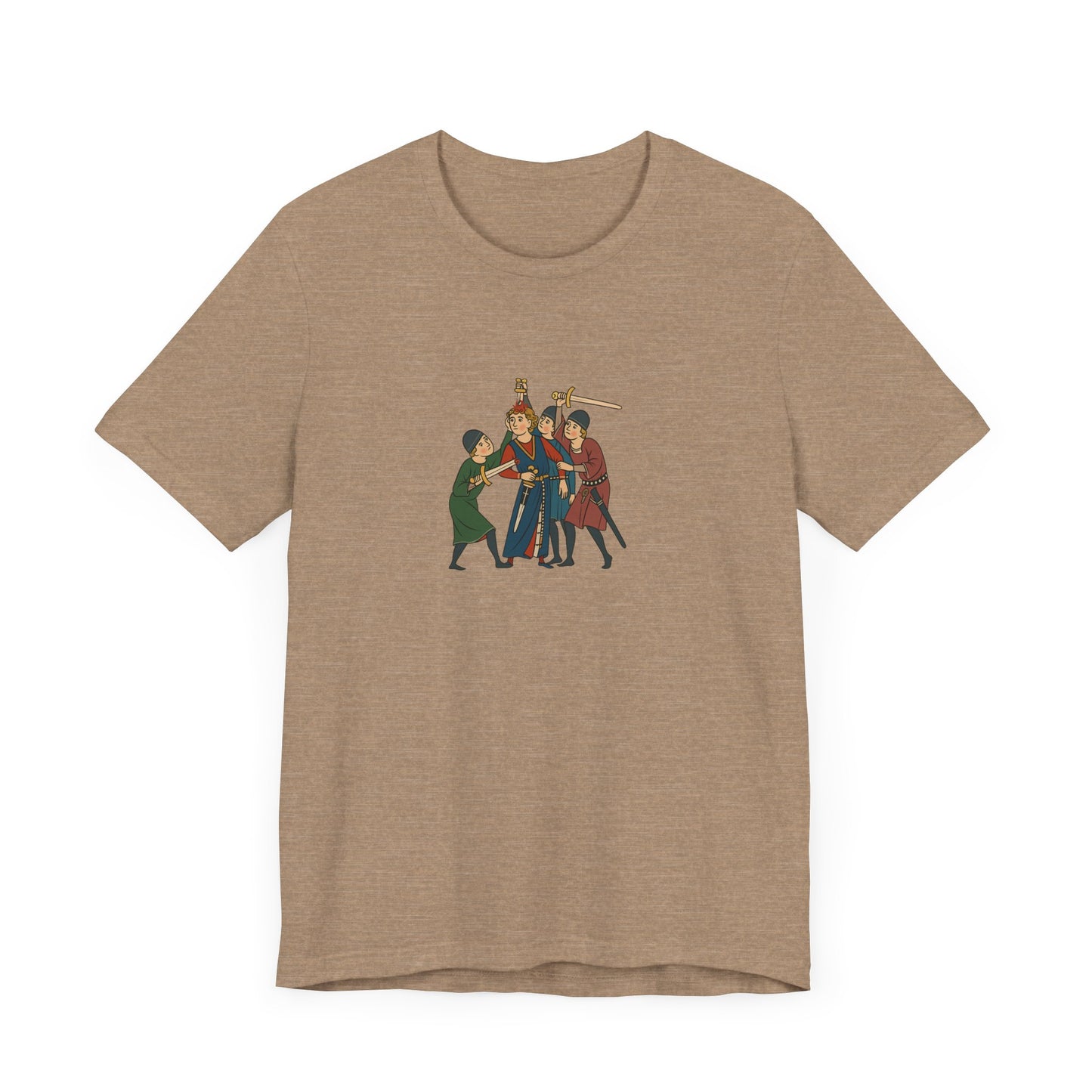Reinmar von Brennenberg Tapestry, Codex Manesse, Medieval German Art Tee