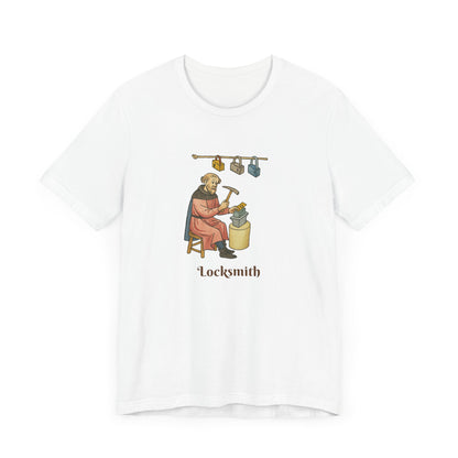 Medieval Career Series, The Locksmith Albrecht the Iron Guardian T-shirt