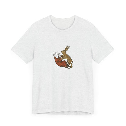 Killer Bunny, Remastered Marginalia Manuscript Art Tee