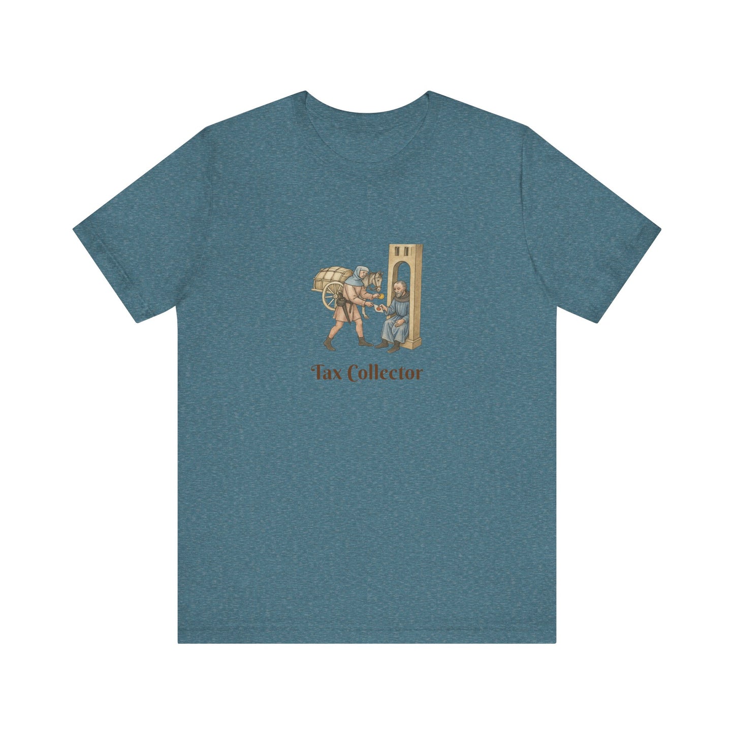 Medieval Career Series,The Tax Collector Manuscript T-shirt
