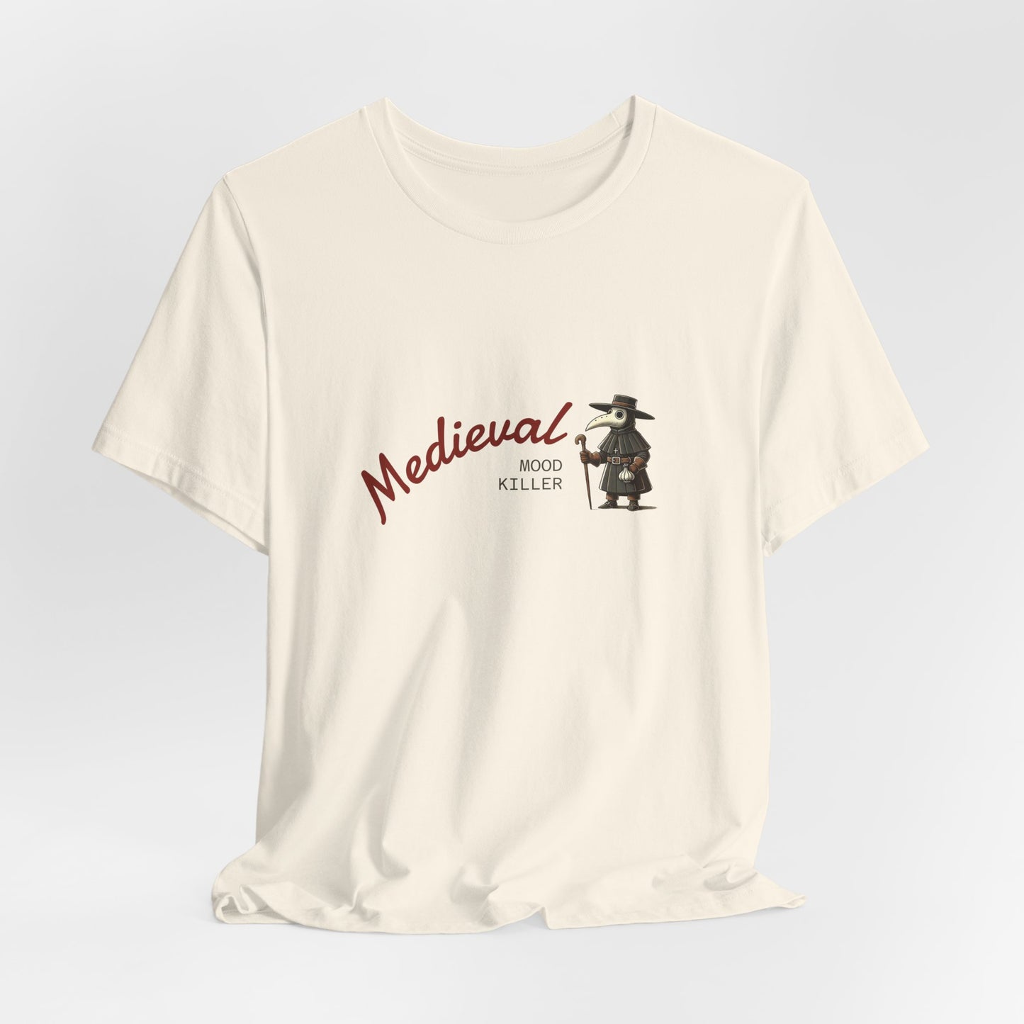 Medieval Mood Killer, Plague Doctor T-Shirt, Unisex Tee