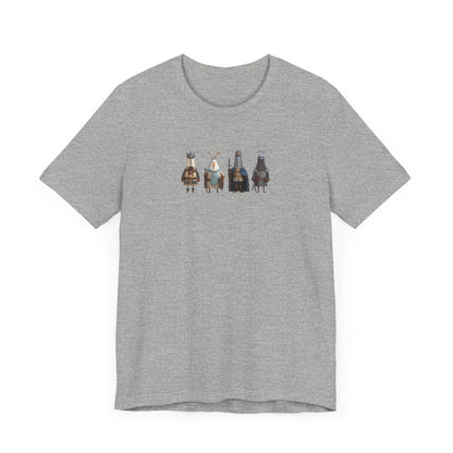 Cute Medieval Knights B Team T-shirt