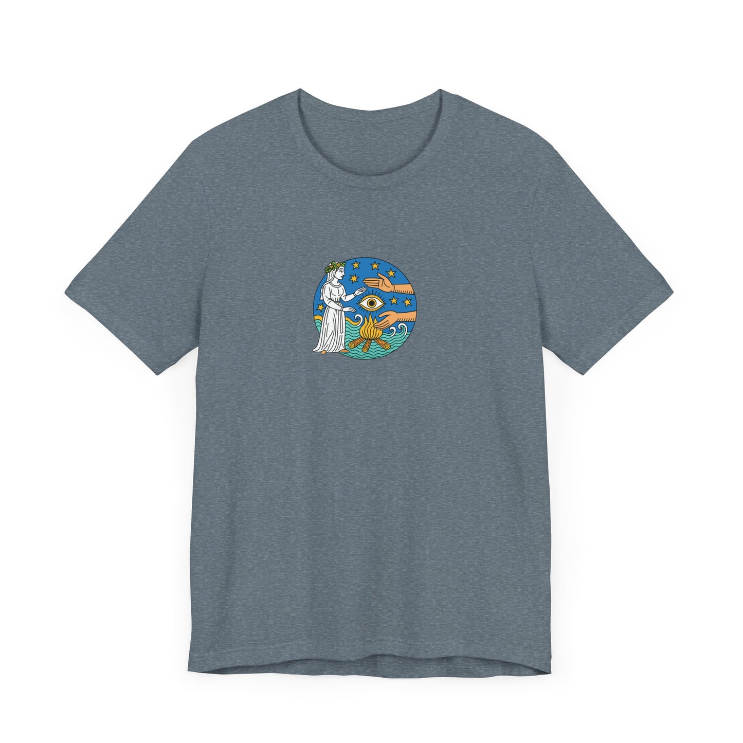 Medieval Mystic Rite of the Firewatcher LOGO T-shirt