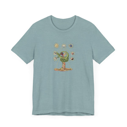 Alchemical Dragon and Two-Headed Bird T-Shirt