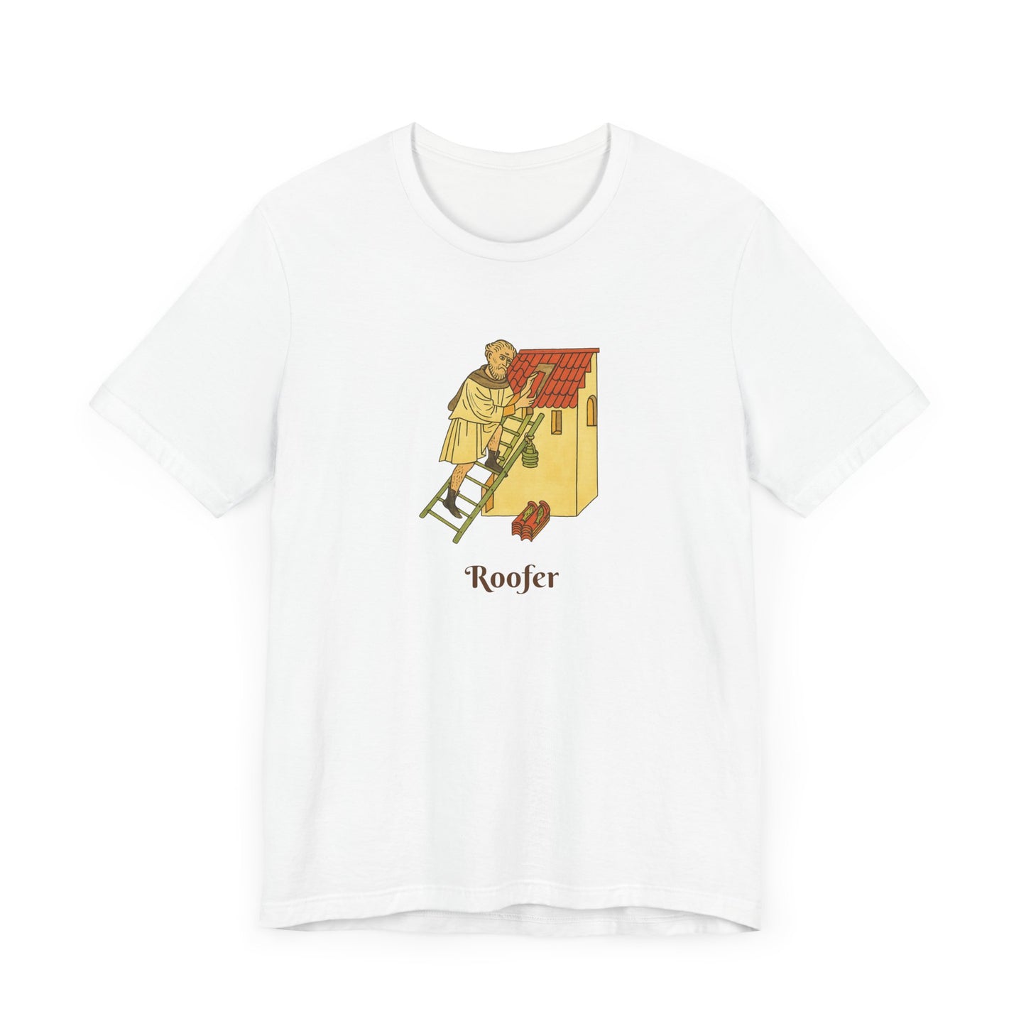 Medieval Career Series, The Roofer T-shirt