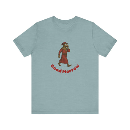 Hanseatic Art, Medieval Plague Doctor with Good Morrow Tee