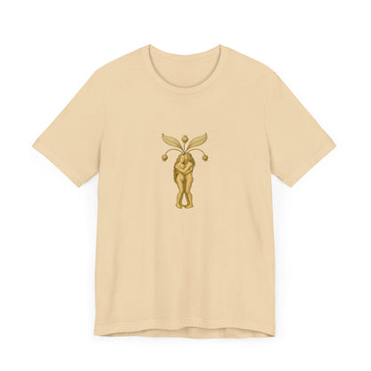 Big Mandrakes in Love, Mythical Root Romance Unisex Heavy Cotton Tee