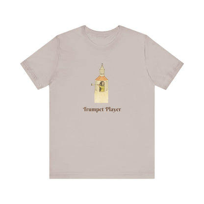 The Trumpet Player, Medieval Career Series, Peter the Bell Tower Herald T-shirt