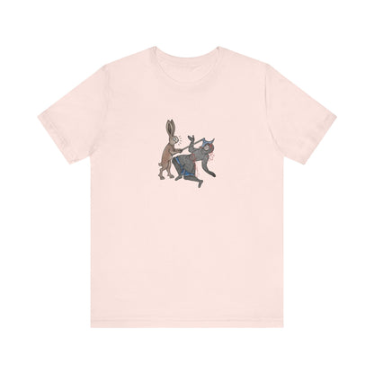 Killer Bunny, Remastered Marginalia Manuscript Art Tee