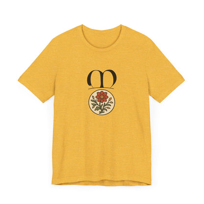 Medieval Flower, Past and Forward Original Art T-shirt