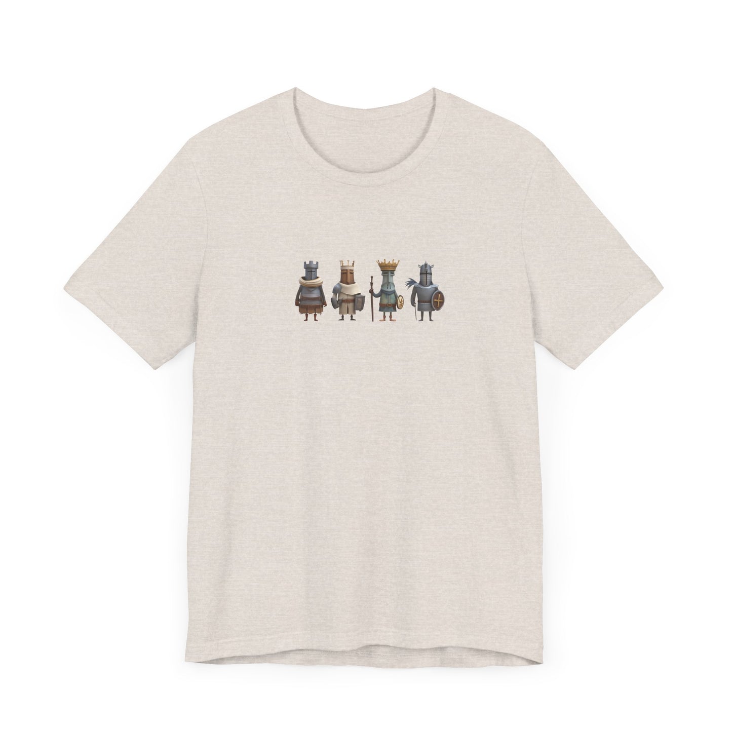 Cute Medieval Knights Team T-shirt