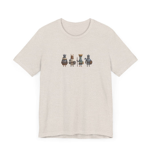 Cute Medieval Knights Team T-shirt