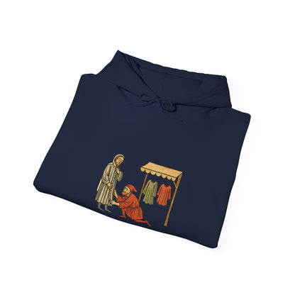 Tailor of Yore - Medieval Artistic Vintage Cartoon  Hoodie